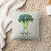 奇妙なミニマエレガントリストのクロチェットブロッコリー名 クッション (ブランケット)