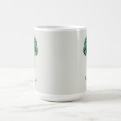 奇妙なミニマエレガントリストのクロチェットブロッコリー名 コーヒーマグカップ (中央)