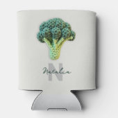 奇妙なミニマエレガントリストのクロチェットブロッコリー名 缶クーラー (裏面)