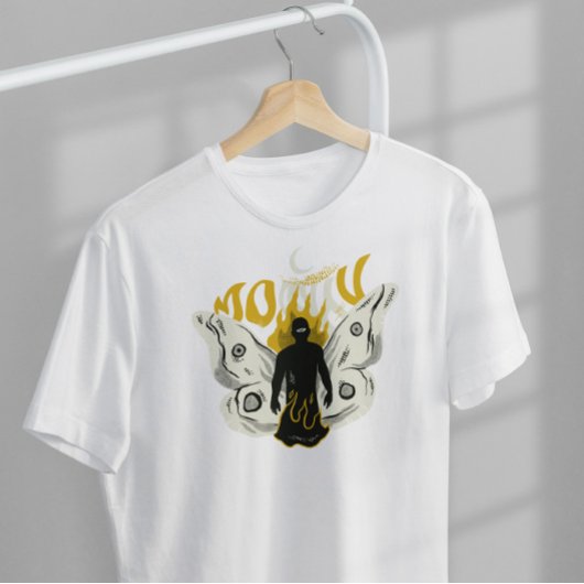 奇妙なモスマン体 Tシャツ
