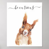 奇妙なリス子供部屋チャイルドウッドランド ポスター (正面)