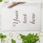 奇妙なリス キッチンタオル (折り畳み)