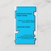 奇妙なレックス・トランペット 名刺 (裏面)