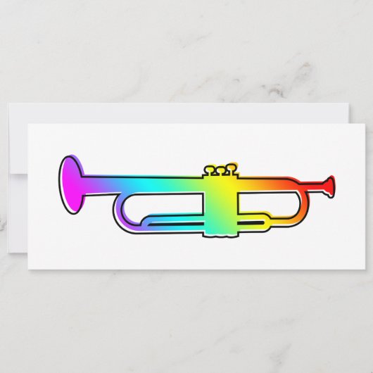 奇妙なレックス・トランペット 招待状 (正面)