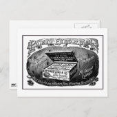 奇妙なヴィンテージポテト広告 ポストカード (正面/裏面)