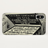 奇妙なヴィンテージポテト広告 Case-Mate iPhoneケース (裏面(横))