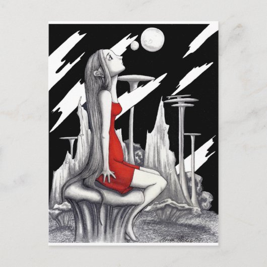 奇妙な世界 ポストカード (正面)