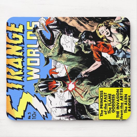 奇妙な世界#3 マウスパッド (正面)