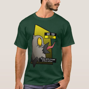 奇妙な事実ハト Tシャツ