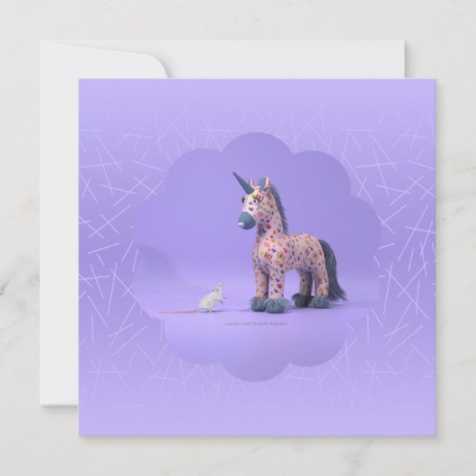 奇妙な出会い装飾用クッション (正面)