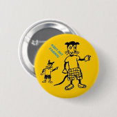 奇妙な動物ボタン 缶バッジ (正面&裏面)