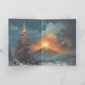 奇妙な収集カ空白のード サンキューカード (内部)