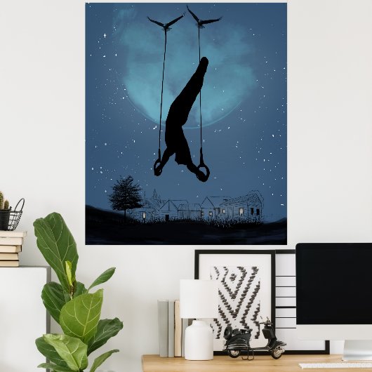 奇妙な夜 ポスター (ホームオフィス)