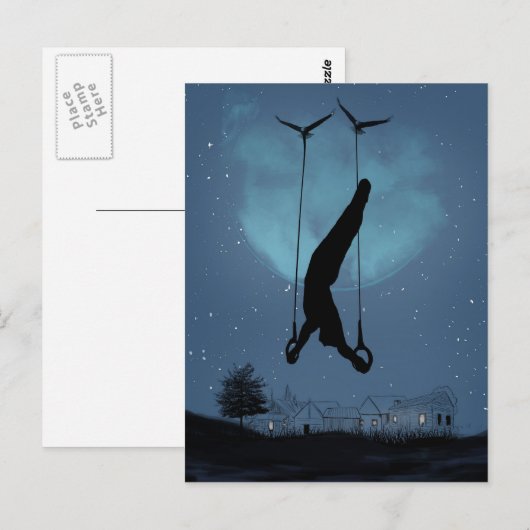 奇妙な夜 ポストカード (正面/裏面)