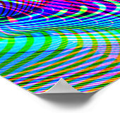 奇妙な夢サイケデリックのライトショー ポスター (角)