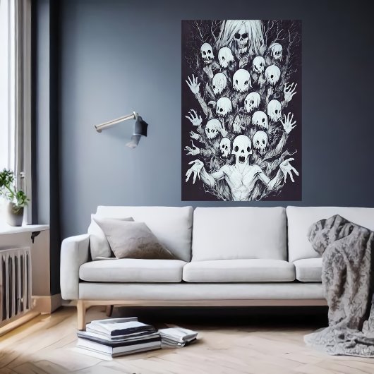 奇妙な奇妙な家族のポートレート | AI Art ポスター