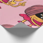 奇妙な女性の包装紙 ラッピングペーパー (角)