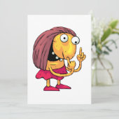 奇妙な女性の招待状 招待状 (スタンド正面)