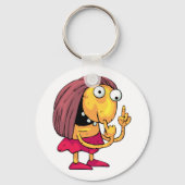 奇妙な女性キーチェーン キーホルダー (正面)