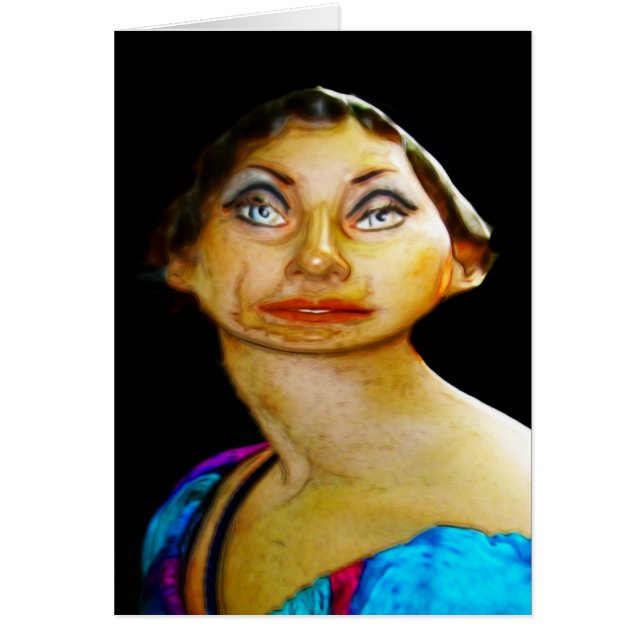 奇妙な女性 (正面)