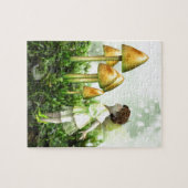 奇妙な妖精 – 妖精とトアドストール ジグソーパズル (横)