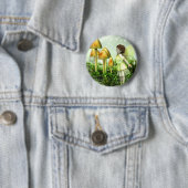 奇妙な妖精 – 妖精とトアドストール 缶バッジ (インサイチュ)