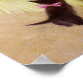 奇妙な子猫のピン留め ポスター (角)