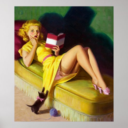 奇妙な子猫のピン留め ポスター (正面)