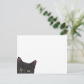 奇妙な子猫デジ絵画タルズ ポストカード (スタンド正面)