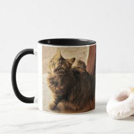 奇妙な子猫 マグカップ