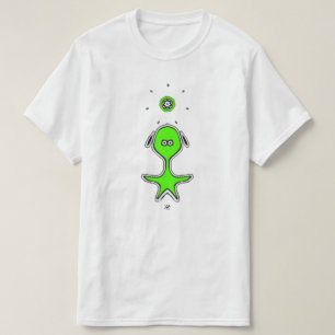 奇妙な小さな奴(緑) Tシャツ