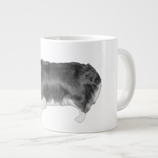 奇妙な小さな守護者 ジャンボコーヒーマグカップ (正面右)