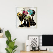 奇妙な帽子 ポスター (ホームオフィス)