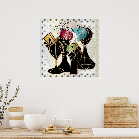 奇妙な帽子 ポスター (キッチン)