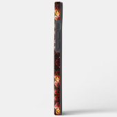 奇妙な形状を生成する赤い三角形の繰り返し Case-Mate iPhoneケース (裏面 / 左)