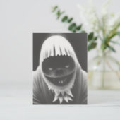 奇妙な怪獣ハロウィンハガキ ポストカード (スタンド正面)