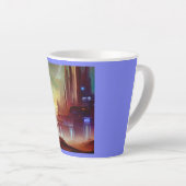奇妙な惑星のSF都市1 カフェラテマグ (右アングル)