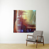 奇妙な惑星のSF都市1 タペストリー (インサイチュ(横))