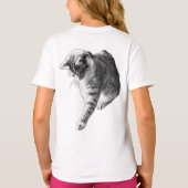 奇妙な曲線 Tシャツ (裏面)