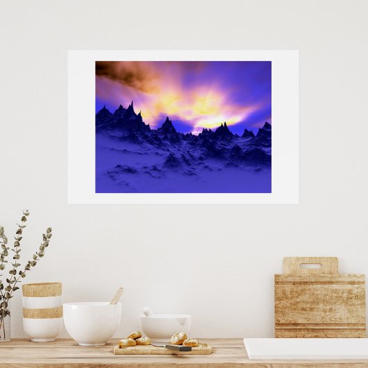 奇妙な朝 ポスター (キッチン)