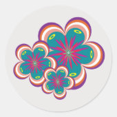 奇妙な枝のシール ラウンドシール (正面)