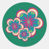 奇妙な枝のシール ラウンドシール (正面)