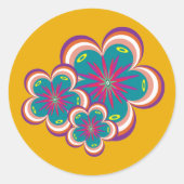 奇妙な枝のシール ラウンドシール (正面)