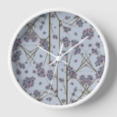 奇妙な枝スカイウッドフレーム時計 壁時計 (正面)