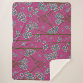 奇妙な枝ボイセンベリーシェルパブランケット シェルパブランケット (正面)