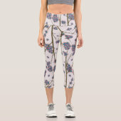 奇妙な枝高く腰のカプリレギンス カプリレギンス (正面)