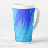 奇妙な海 カフェラテマグ (右アングル)