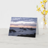 奇妙な海 カード (黄色い花)