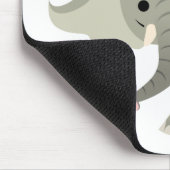 奇妙な漫画の象のマウスパッド マウスパッド (コーナー)