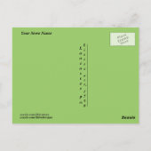 奇妙な牛！パオランダ!リチッツ/ランカスター ポストカード (裏面)